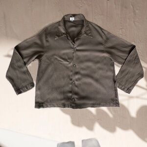 CP Shades Long Sleeve Button Up Top Size L Mint Condition